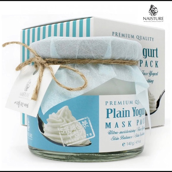 Super Rare Naisture plain yogurt mask pack